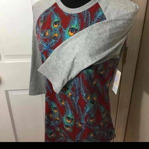 NEW Lularoe Peacock Randy Size Small